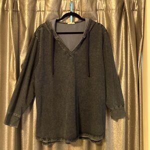 Jane and Delancey cotton hoodie